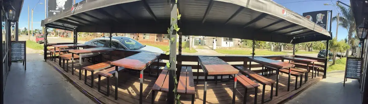 Vista del salón de Los 3 Tanos